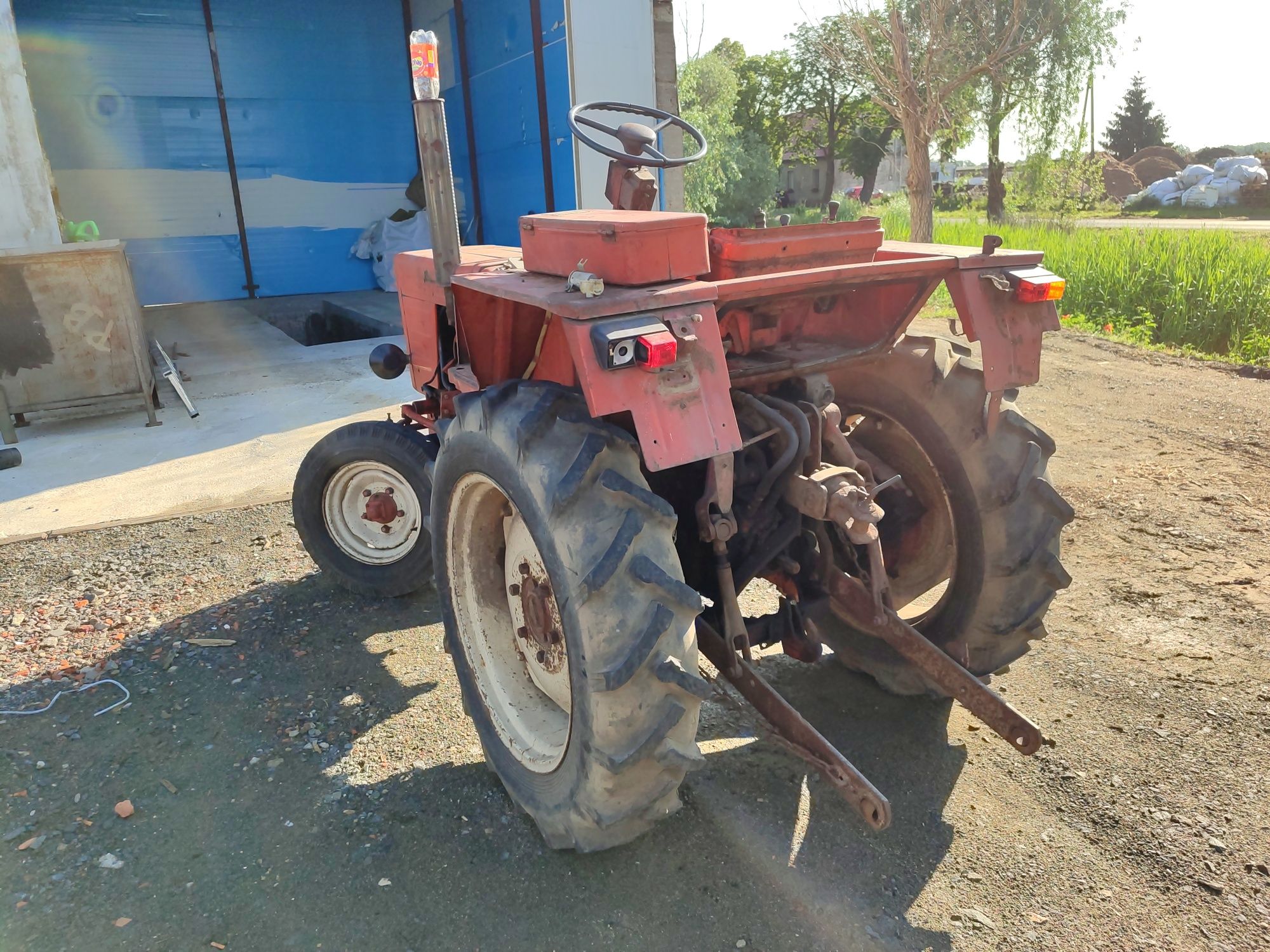 Władymirec t25a uszkodzony