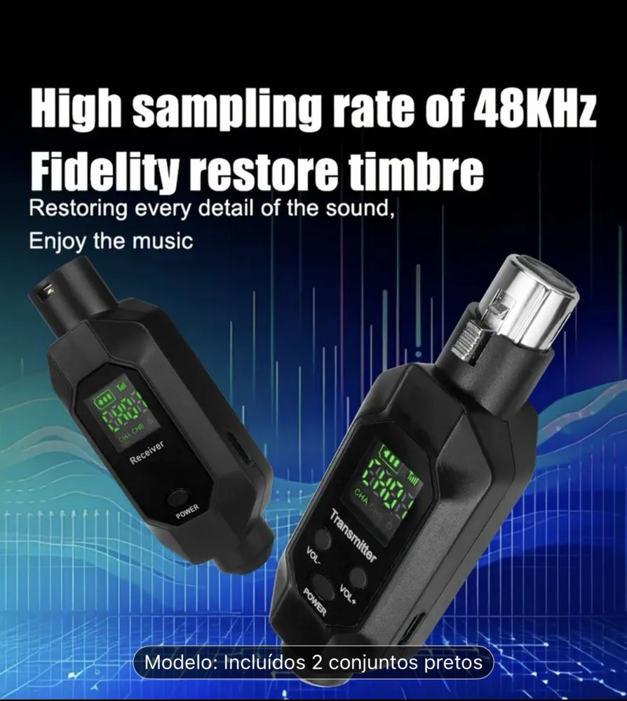 Sistema XLR wireless