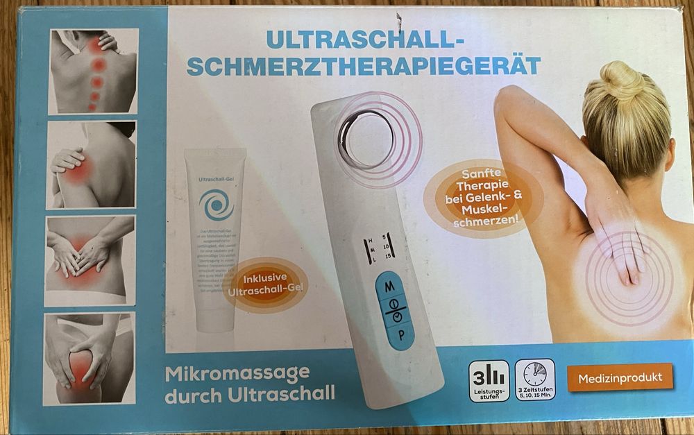 Masażer ultradźwiękowy na ból stawów i mięśni
