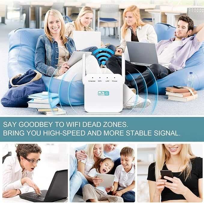 Wzmacniacz WiFi 300 Mbps 2,4 GHz Getue WD-R611U 243