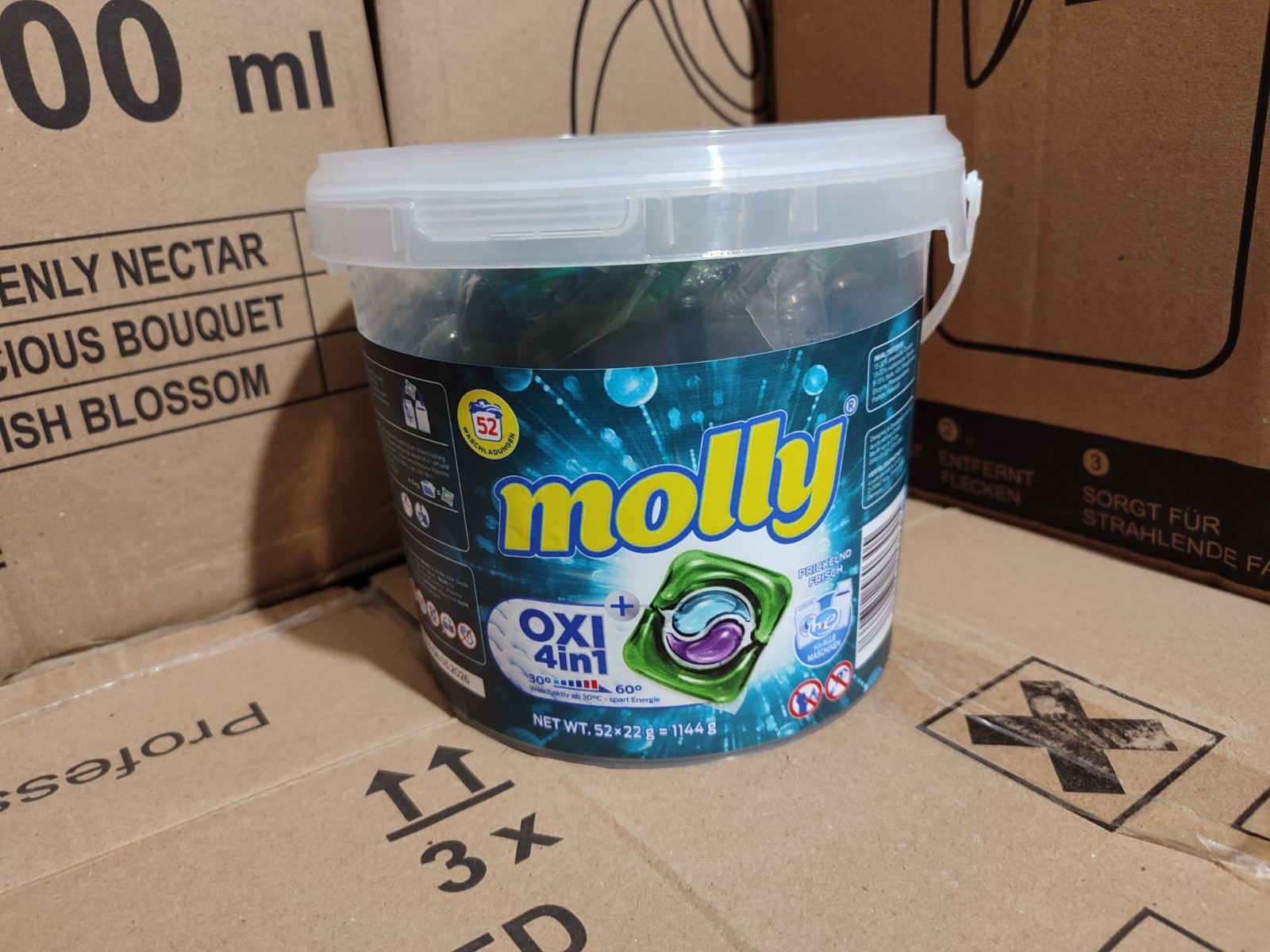 Капсули для прання моллі molly однокомпонентні. Виробник Німеччина