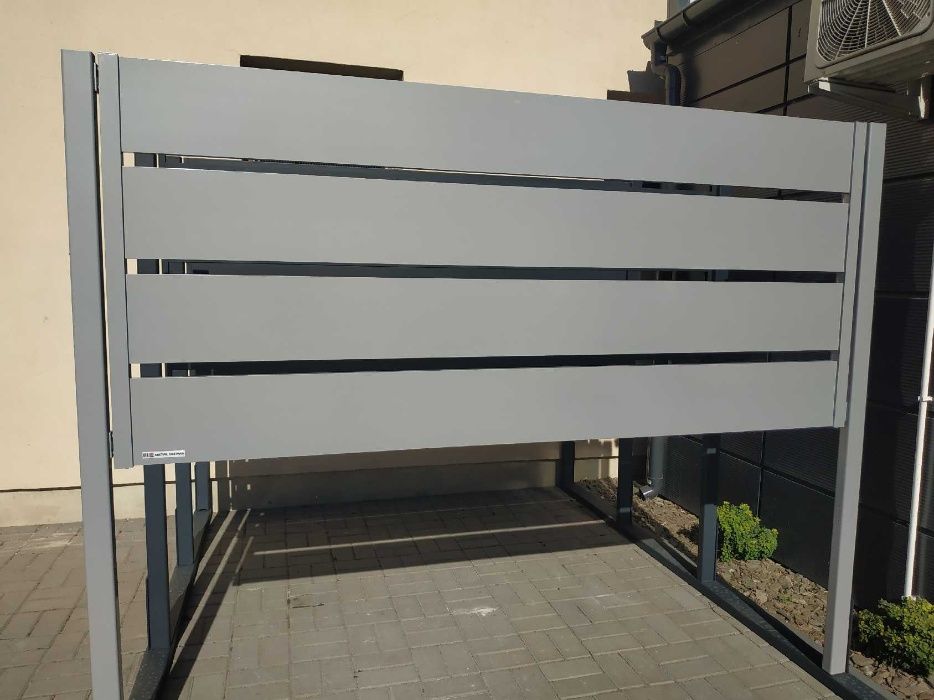 Przęsło ogrodzeniowe aluminiowe płot palisadowy, wysoka jakość