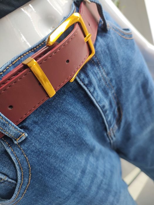 Jeansowe spodnie Mom fit - niebieski 3XL M.Sara