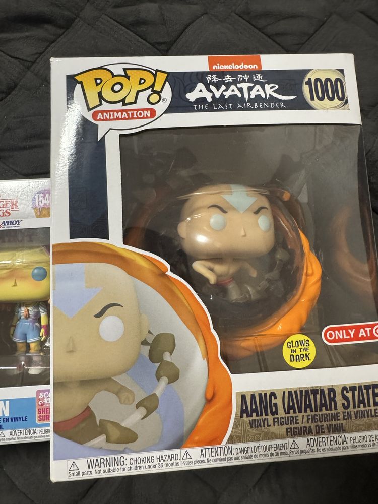 Колекція Funko Pop — Godzilla, Avatar the Last Airbender, Freddy Funko