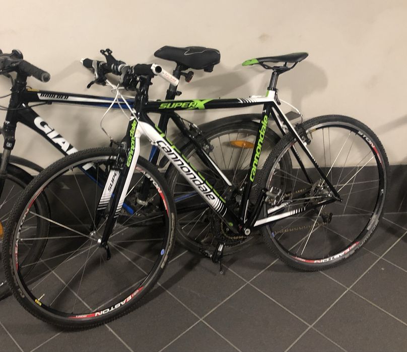 Cannondale SuperX rower crossowy, fitness, carbon Deoe Xt