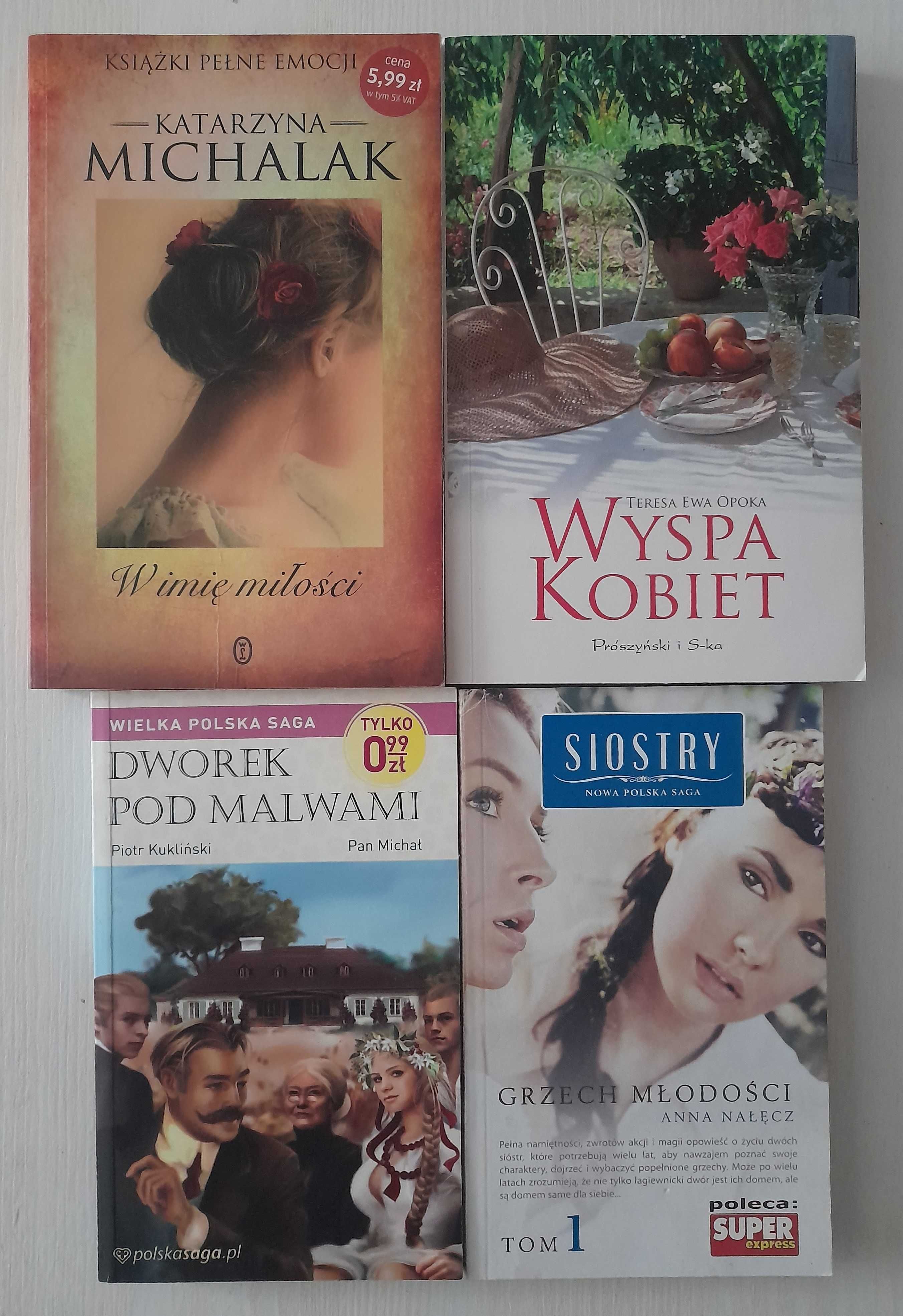 W imię miłości Katarzyna Michalak + książka + 2 gratisy