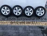 Kola zimowe 16” 5x112  5x100 vw audi skoda