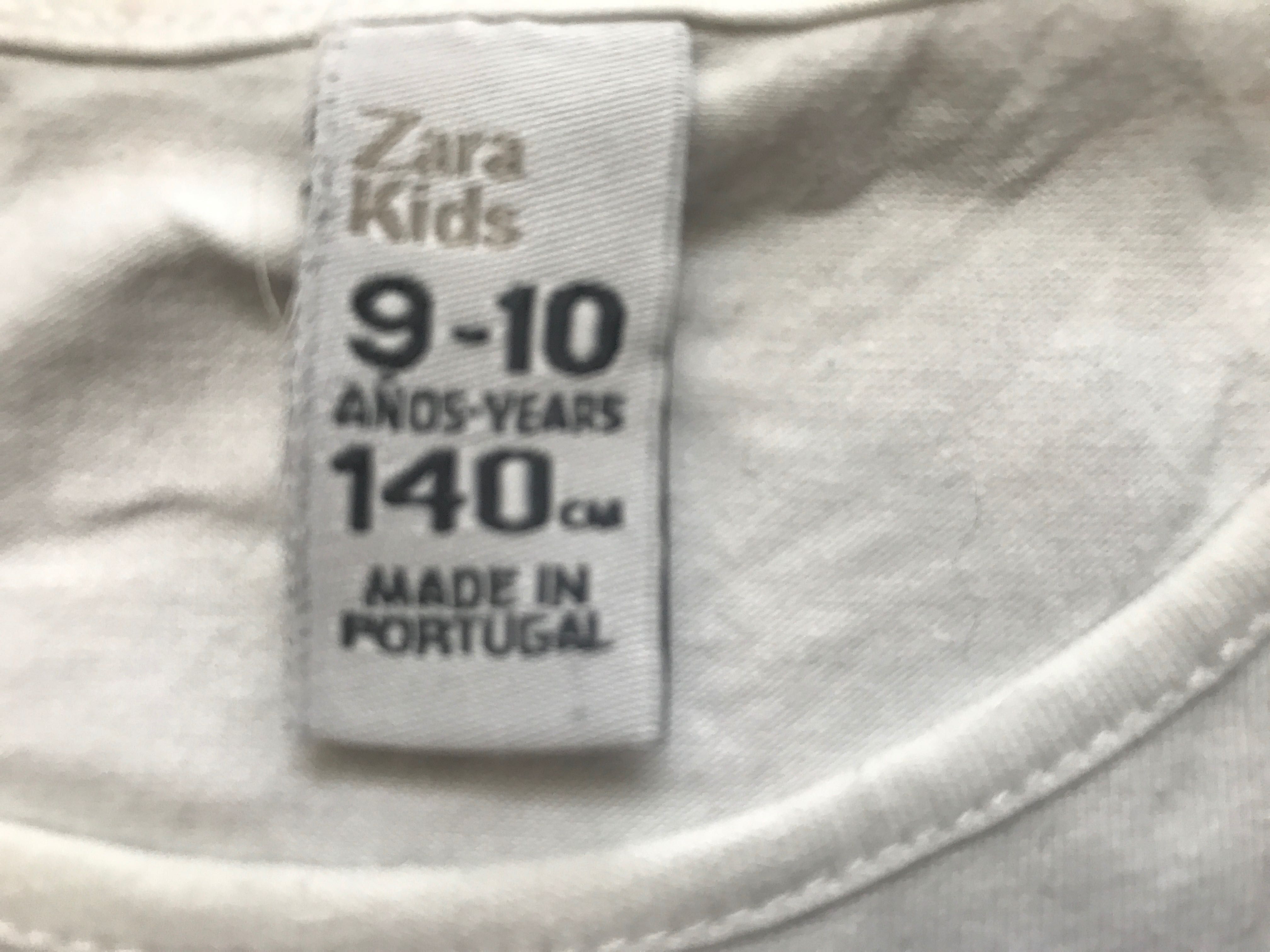 T-shirt Zara kids 9/10 anos