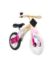 Nowy drewniany rowerek biegowy Lionelo Willy Eva Różowy dla dziewczyn
