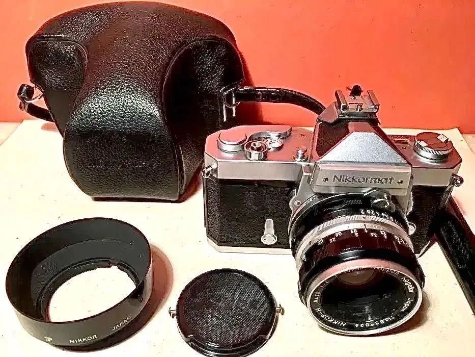 NIKKORMAT FT / NIKON - câmera fotográfica icónica da década de 70