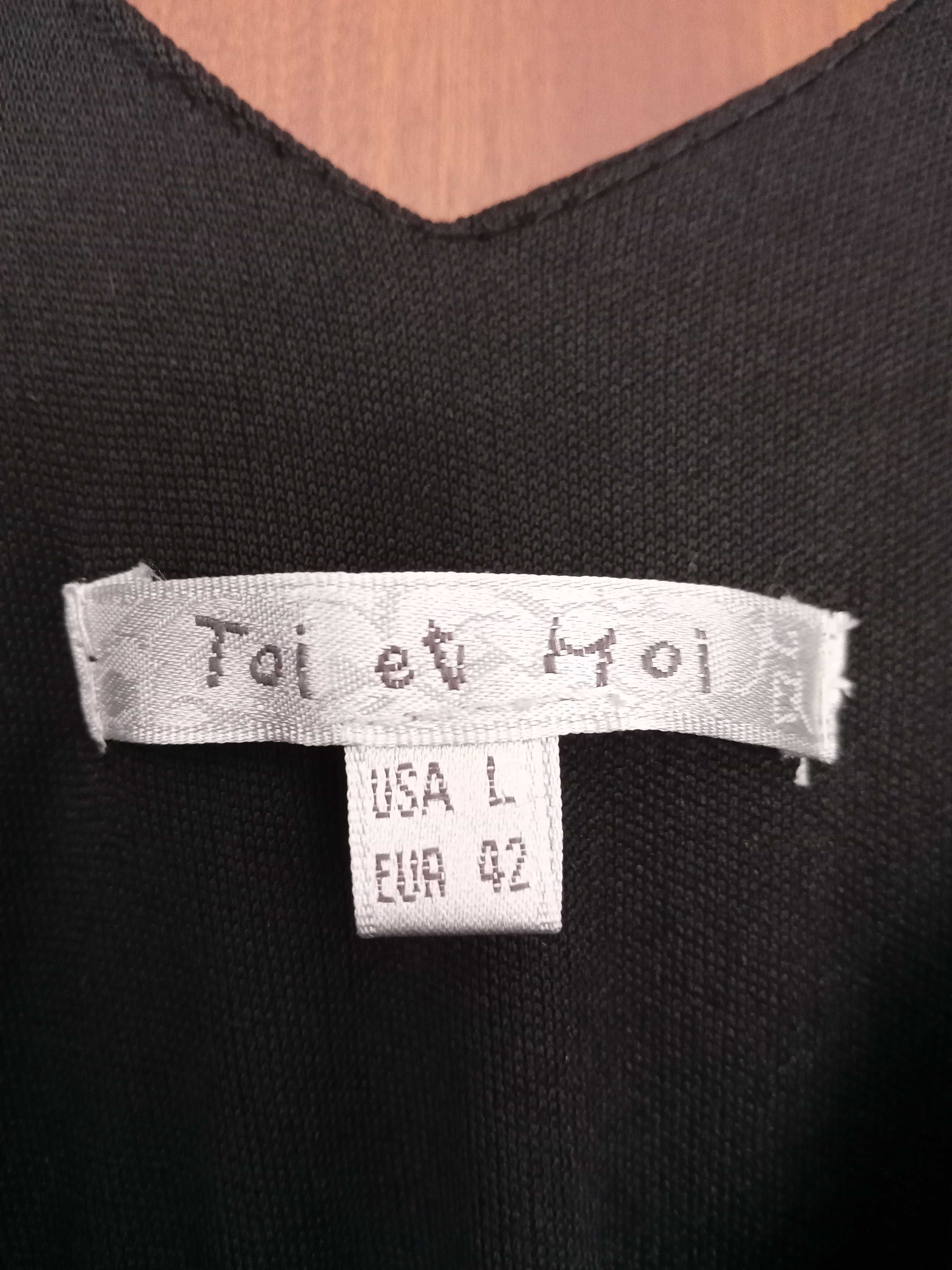 Vestido preto da "Toi et Moi"