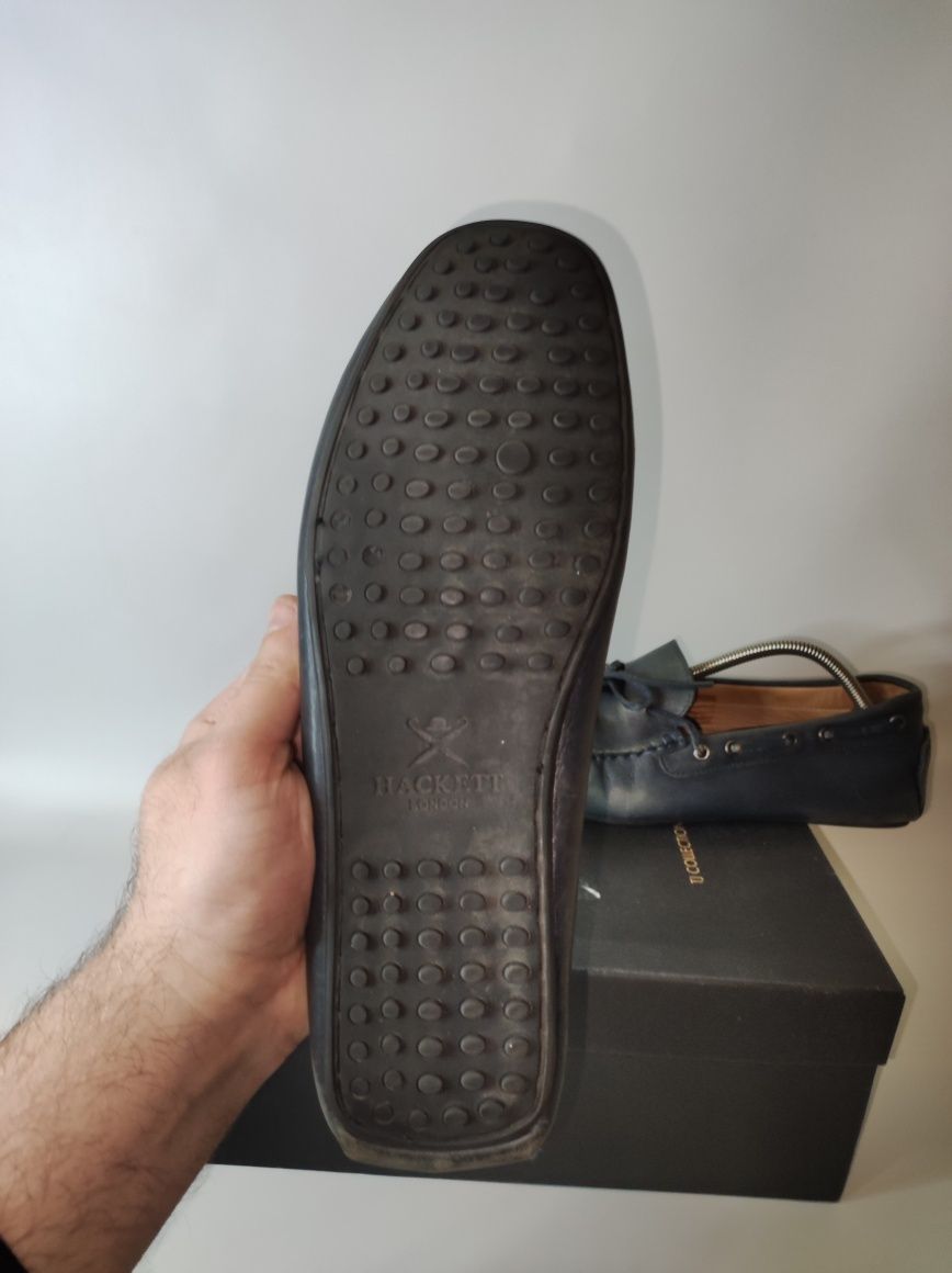 Кожаные Мокасины от HACKETT 43/27.5см.