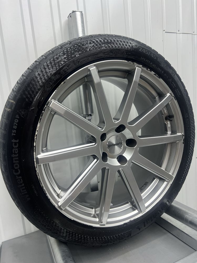 Alufelgi KOMPLET 19 cali 5x112 AEZ Audi Mercedes Skoda VW Seat Zimowe