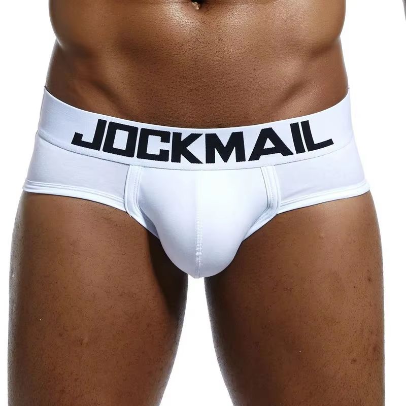 Komfortowe Męskie Bawełniane Slipy JOCKMAIL - M