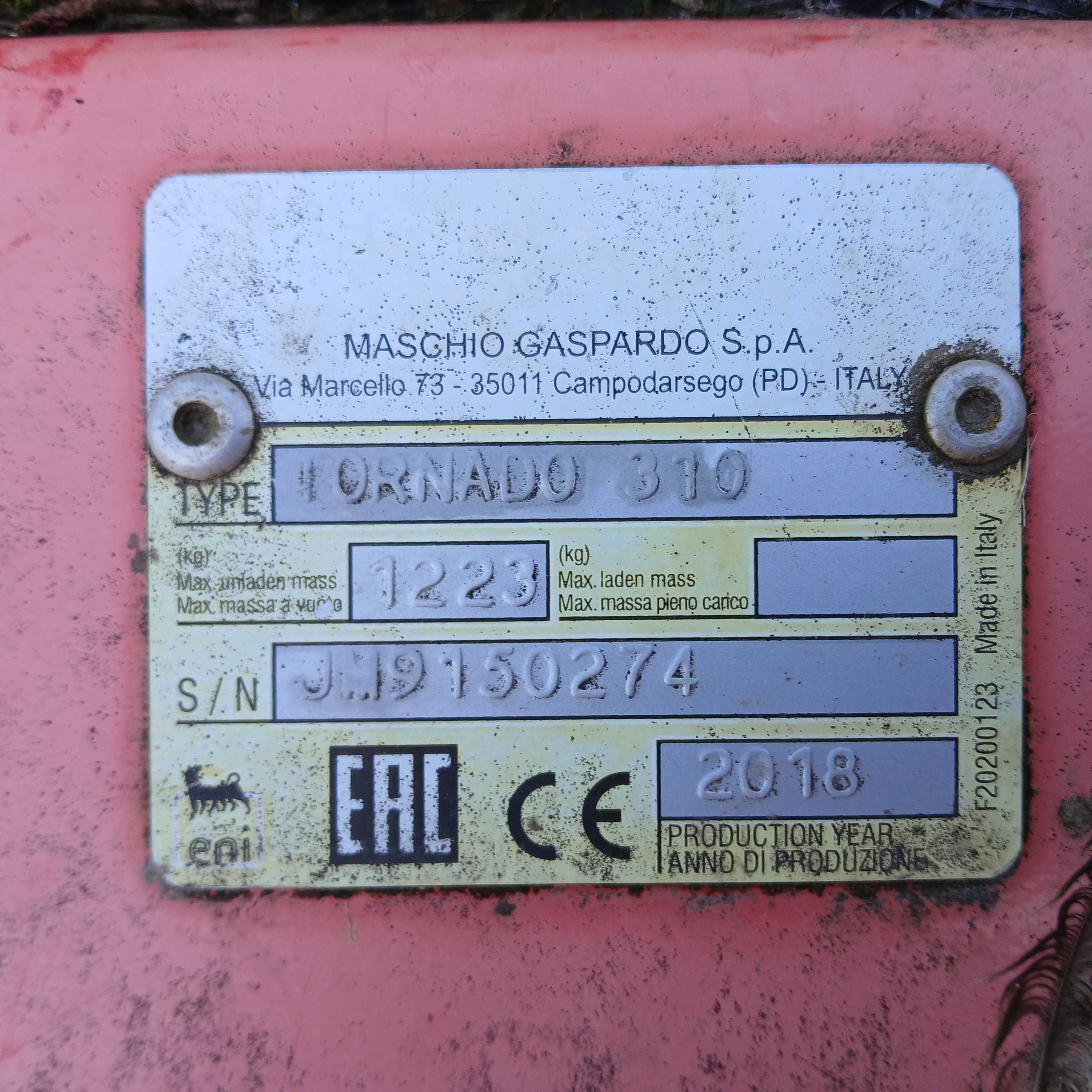 Mulczer Gaspardo Tornado 310