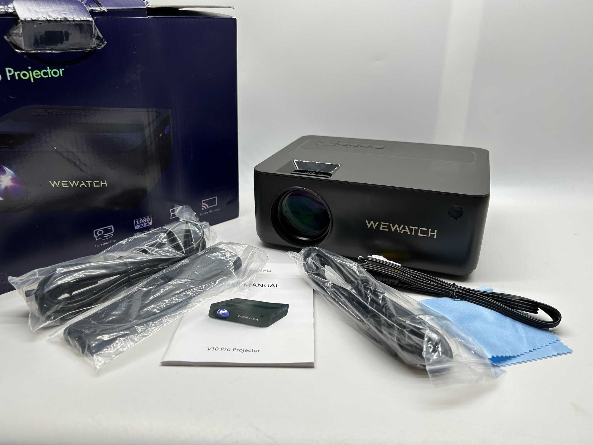 PROJEKTOR WEWATCH V10 PRO Bluetooth WIFI 260CALI 13500 rzutnik