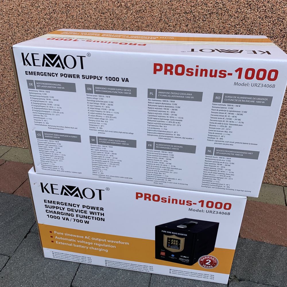 Безперебійник kemot PROsinus-1000 безперебійне живлення  дбж ups упс