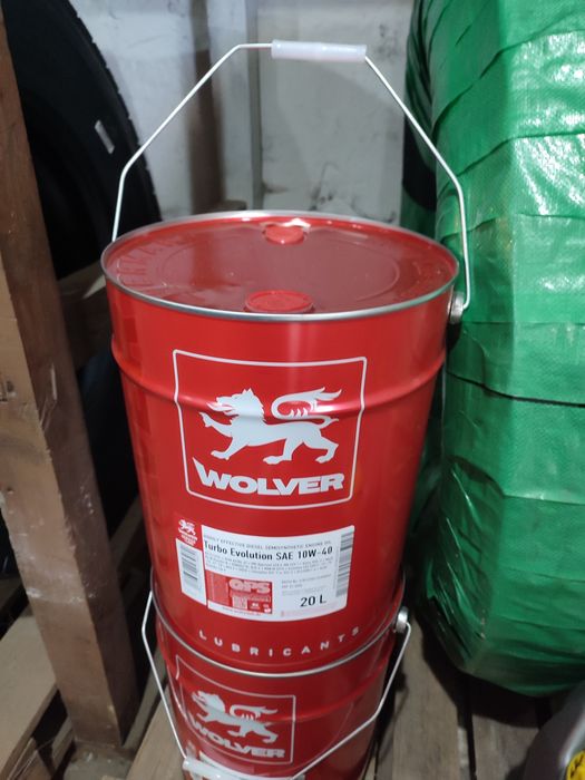 Масло мотор WOLVER TURBO EVOLUTION 15W40 10w40 20лБезкоштовна доставка