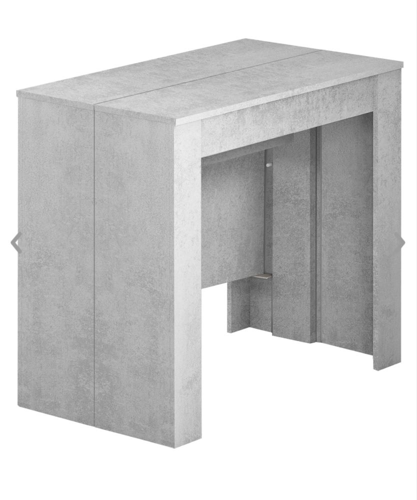 Mesa extensivel cinzento