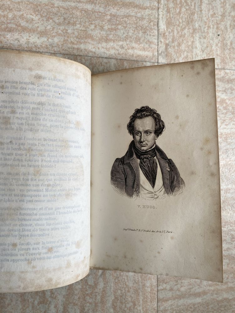 Антикварная книга 1857г «Album poètique des jeunes personnes»