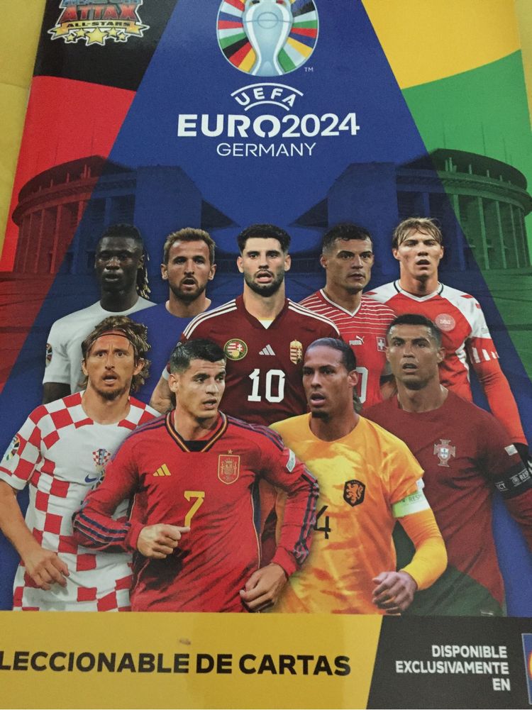 Cromos Panini 365.  2023.  Europeu Lidl 2024