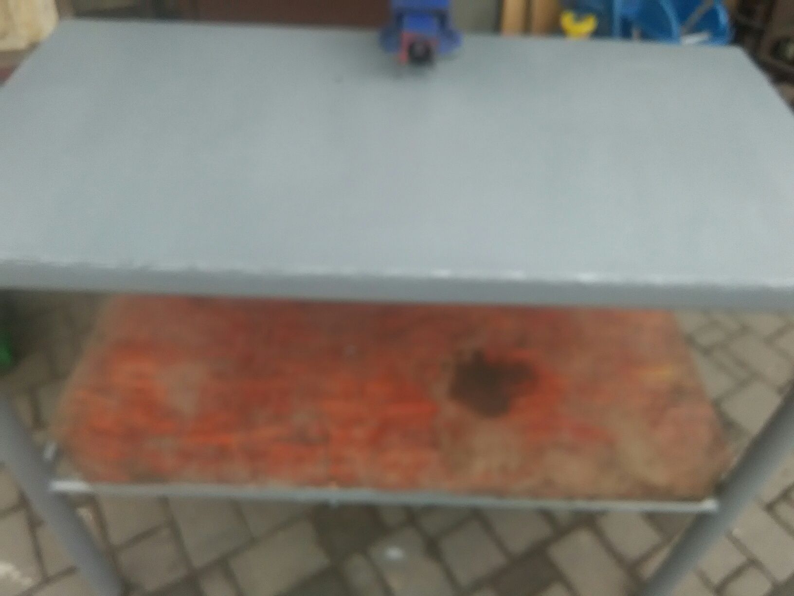 Metalowy stół do warsztatu lub garażu-możliwy transport