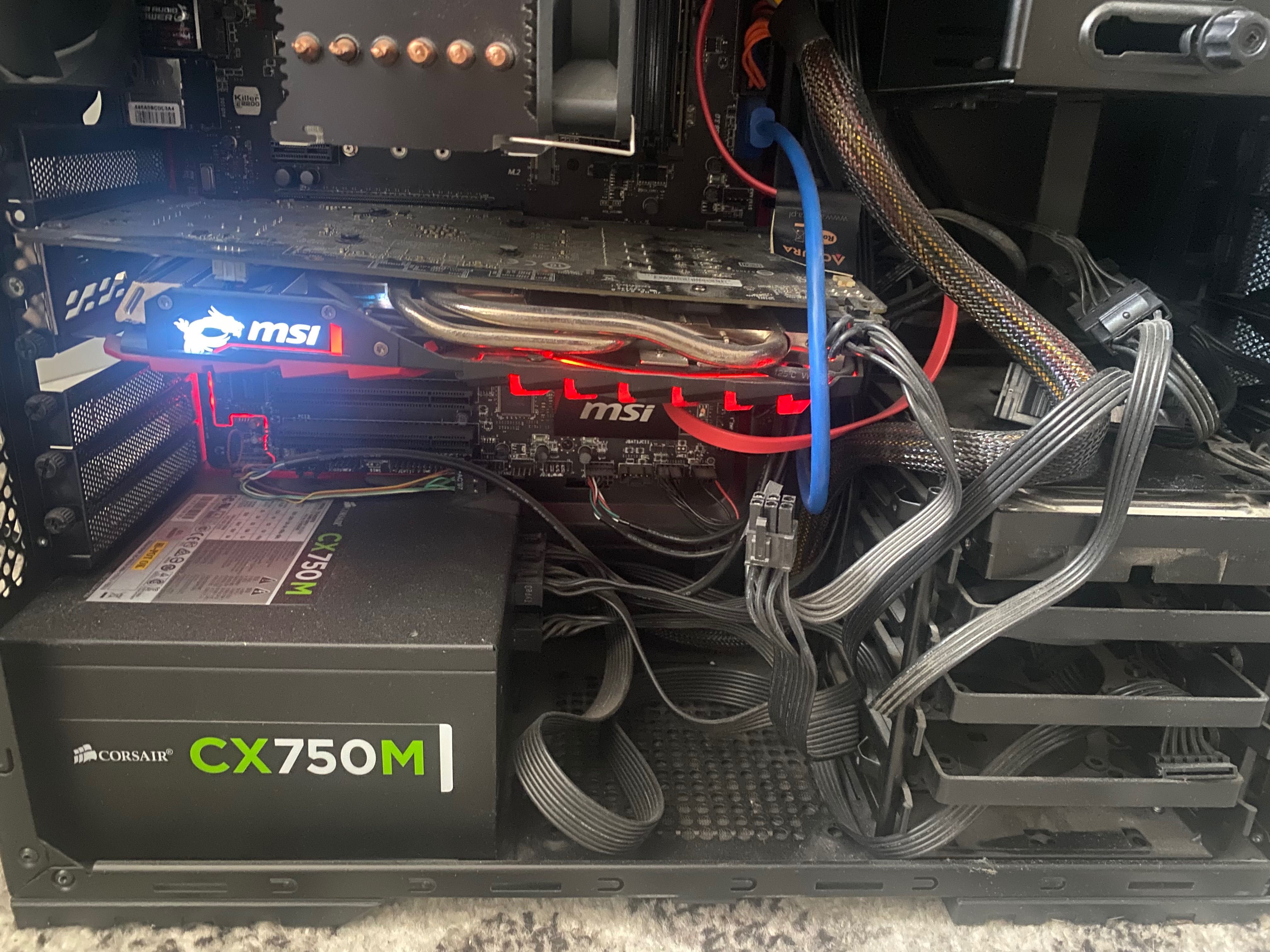 Komputer stacjonarny Intel Core i5 4690k 16 GB ram MSI Radeon Rx 4704G