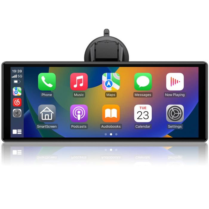 Ekran samochodowy LAMTTO RC16 9,26 cala wireless CarPlay Android car