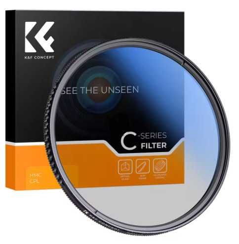 Поляризаційний фільтр K&F Concept CPL 40.5 49 52 55 58 62 67 72 77 82