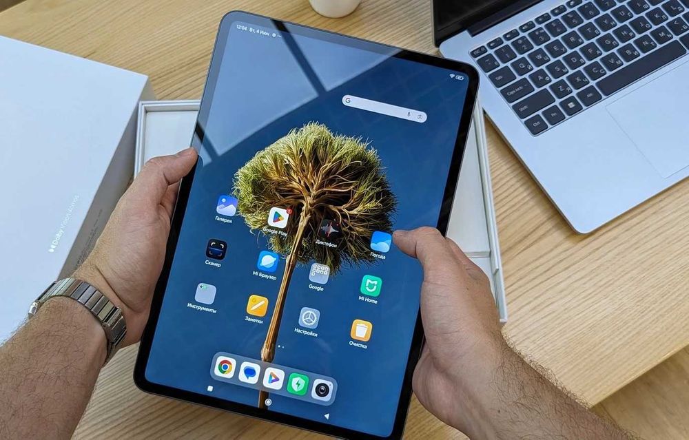 Планшет смартфон 11 дюймів Xiaomi Mi Pad Grey + Захисне скло + Стілус