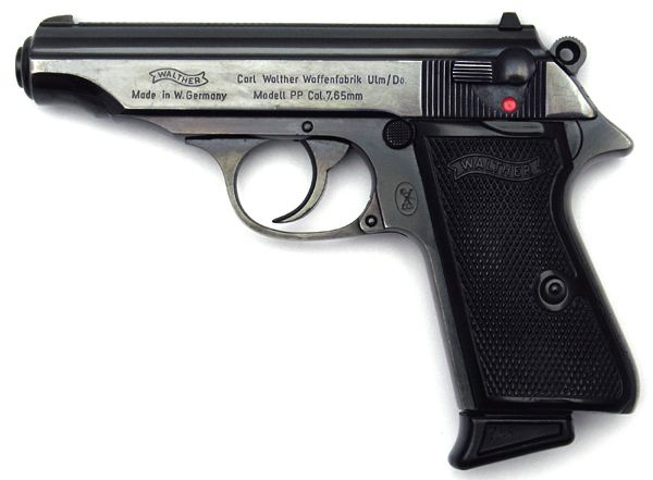 Coldre Perneira em Cabedal para pistola 7.65mm ou compatível