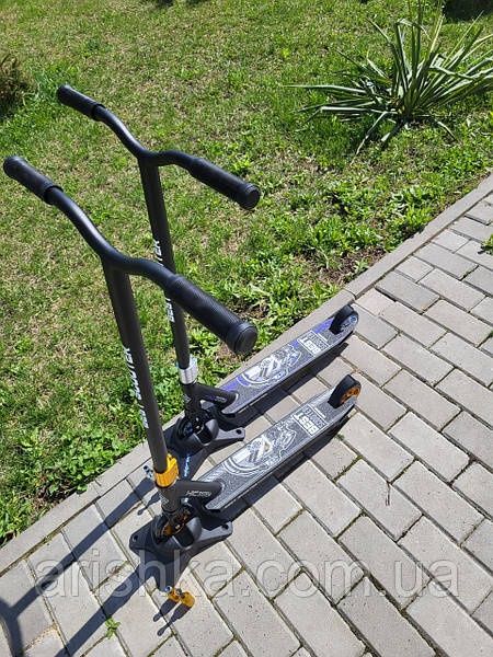 Самокат трюковый Best Scooter, ПЕГИ, алюминиевый диск