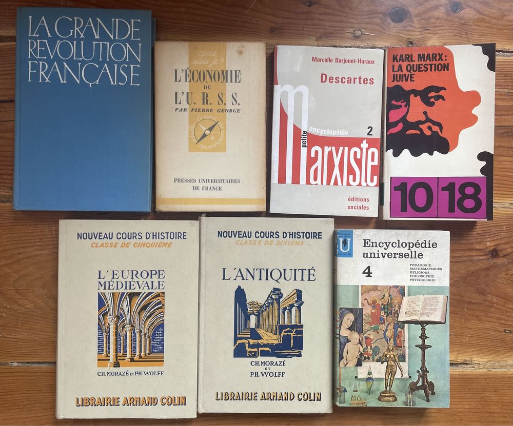 Livros em francês Anos 40, 50 e 60 a 2€ cada