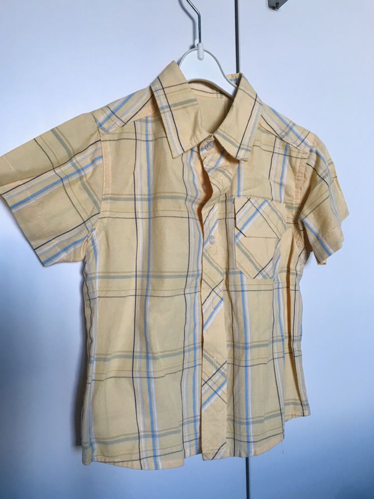 Camisa quadrados (18-24 meses)