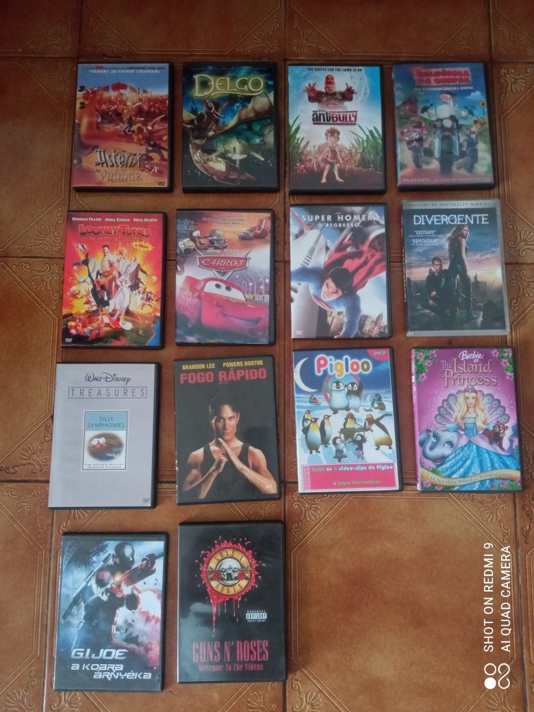 Vendo vários filmes