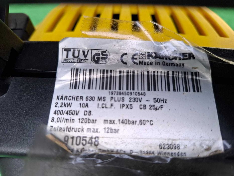 Myjka Karcher K 630 MS Plus głowica aluminiowa Gwarancją Wysyłka