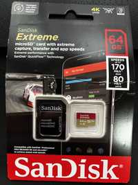 Karta pamieci SanDisk Extreme 64gb