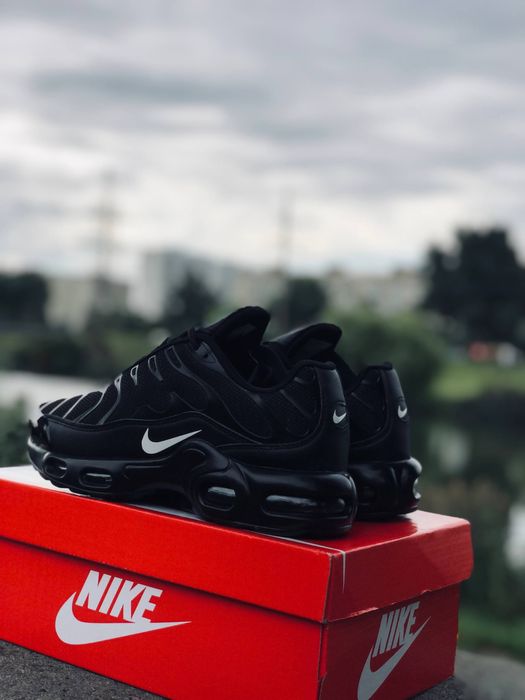 Nike Air Max TN Plus Black/Black / кроссовки Найк Тн Плюс мужские TN