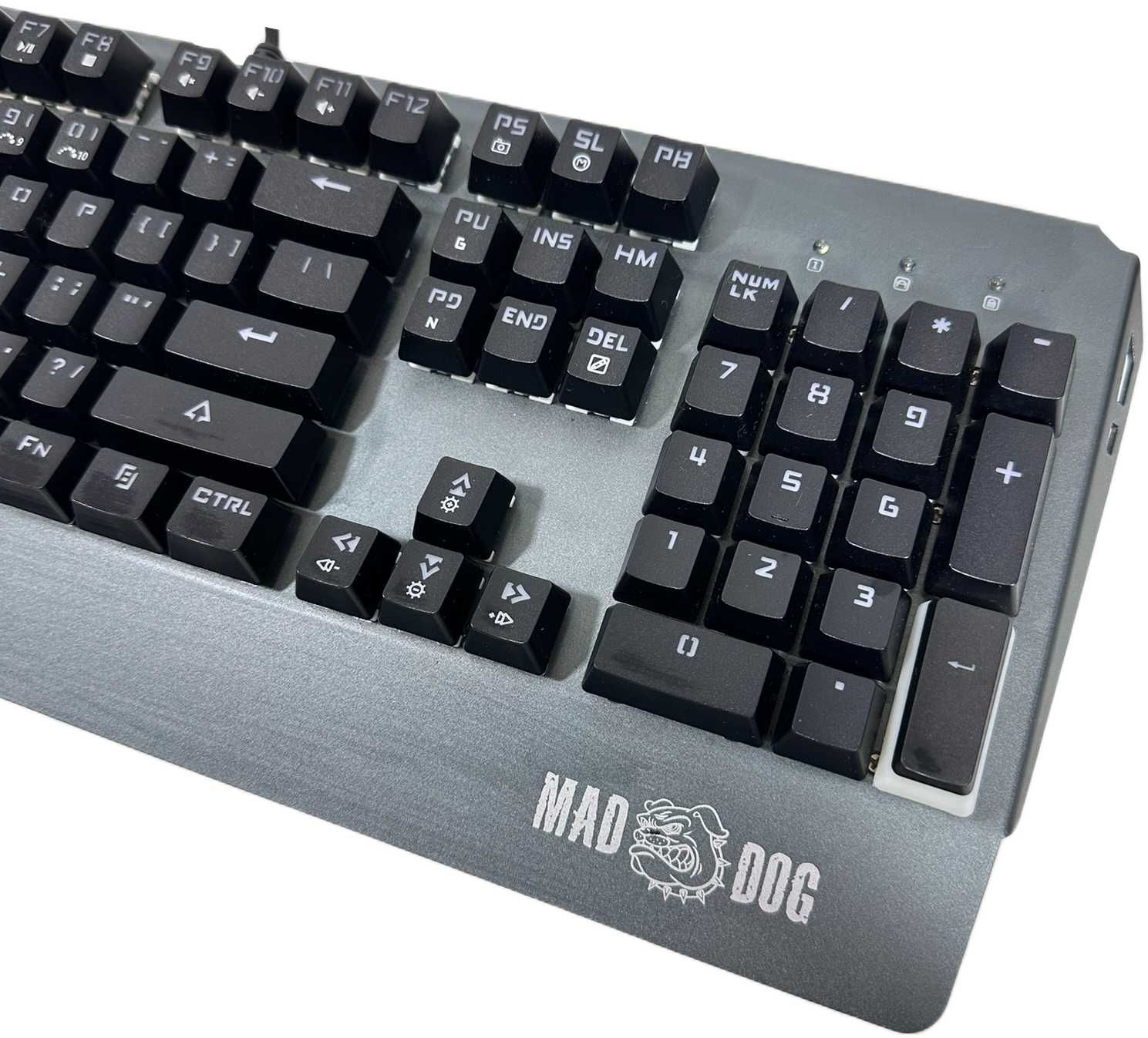 Klawiatura mechaniczna Mad Dog GK900 Rgb Otemu Brown