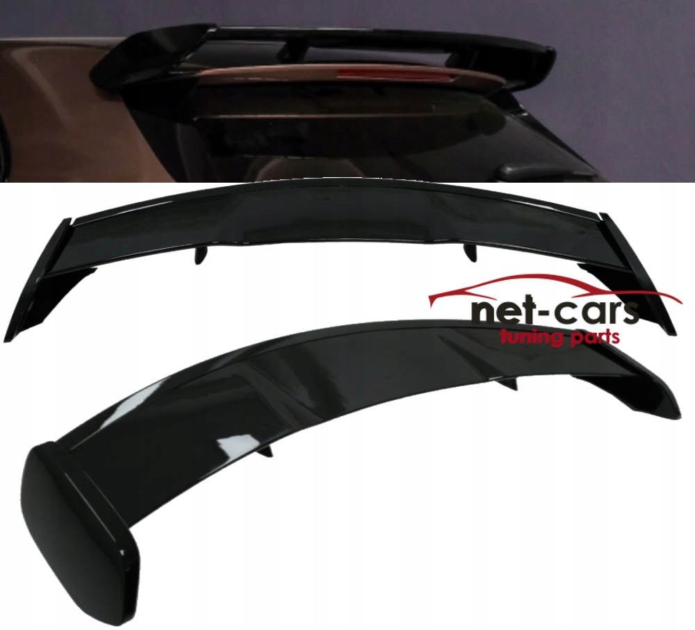 Spoiler lotka klapy dachu AERO MERCEDES W177 A45 A35 AMG czarny połysk