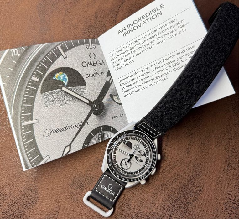 *NOVO* Omega x Swatch Speedmaster Mission to Earthphase (42mm)