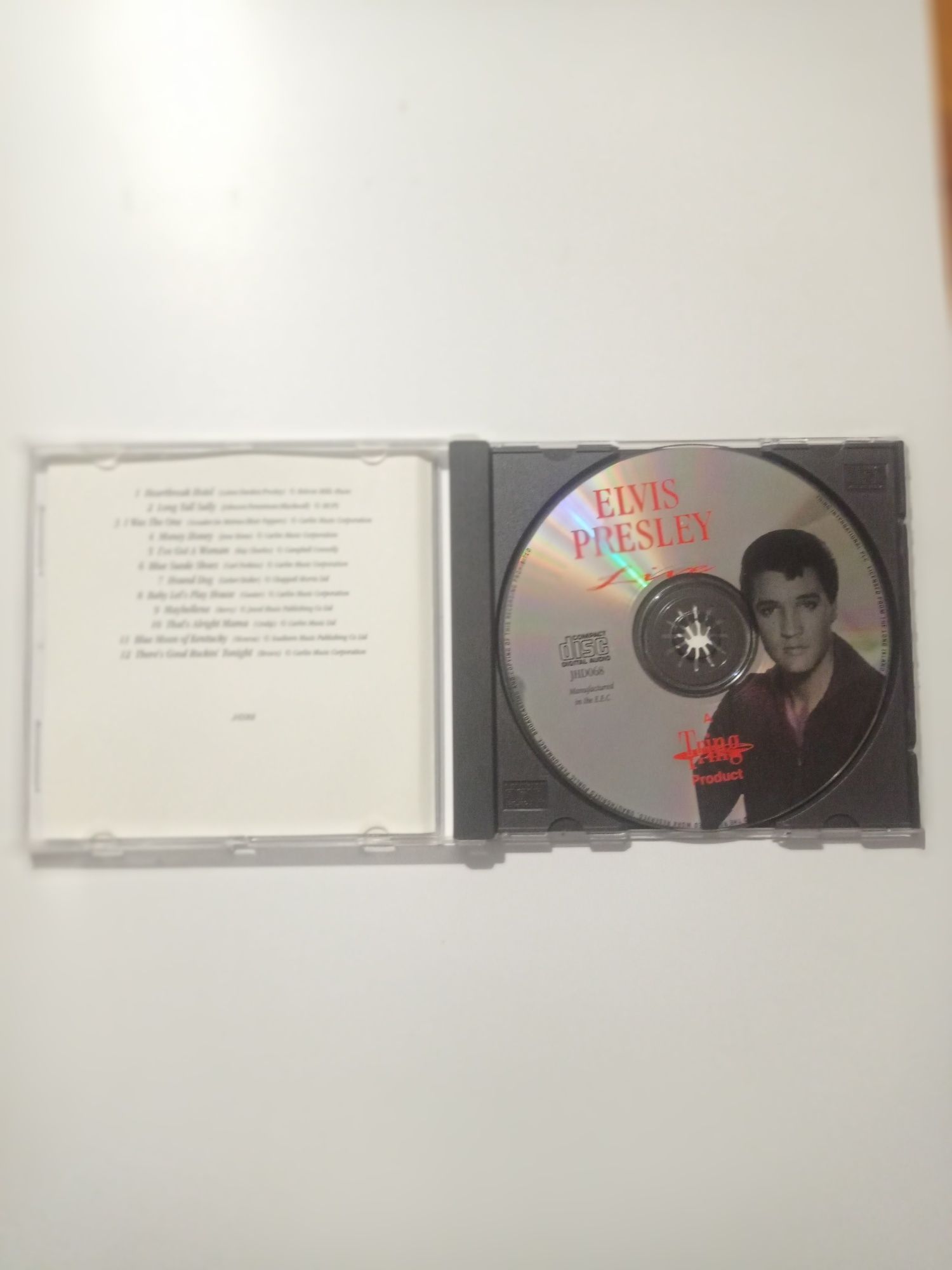 Elvis Presley live płyta cd