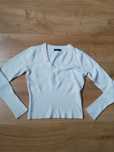 Sweter damski bialy