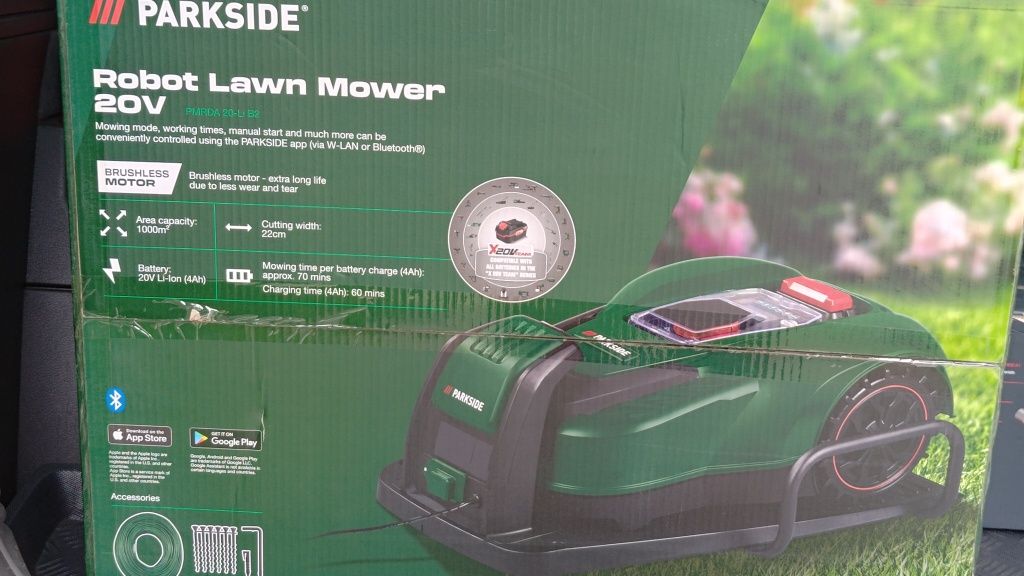Parkside robot koszący PMRDA 20 Li B2