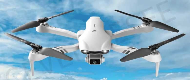 Dron F10 2 kamery zasieg 2000m 25min lotu WiFi czujniki zawis