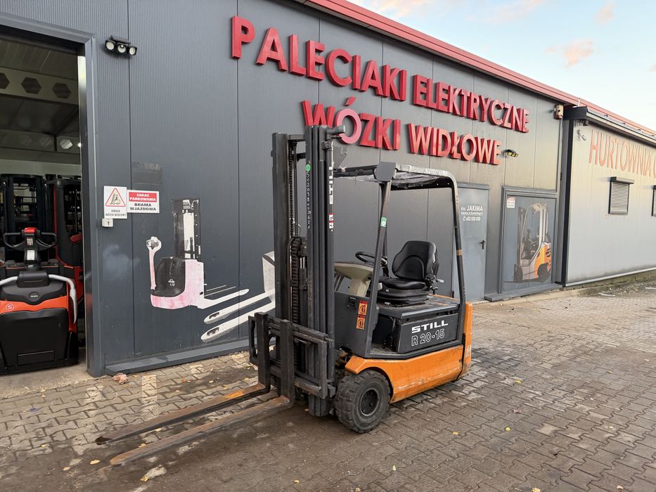 Wózek widłowy Still R 20-15 wózek elektryczny 500 cm triplex jak Nowy