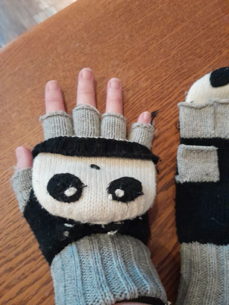 Rękawiczki panda