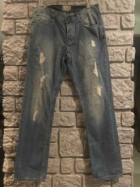 Spodnie jeans męskie XSIDE - rozmiar 32/34