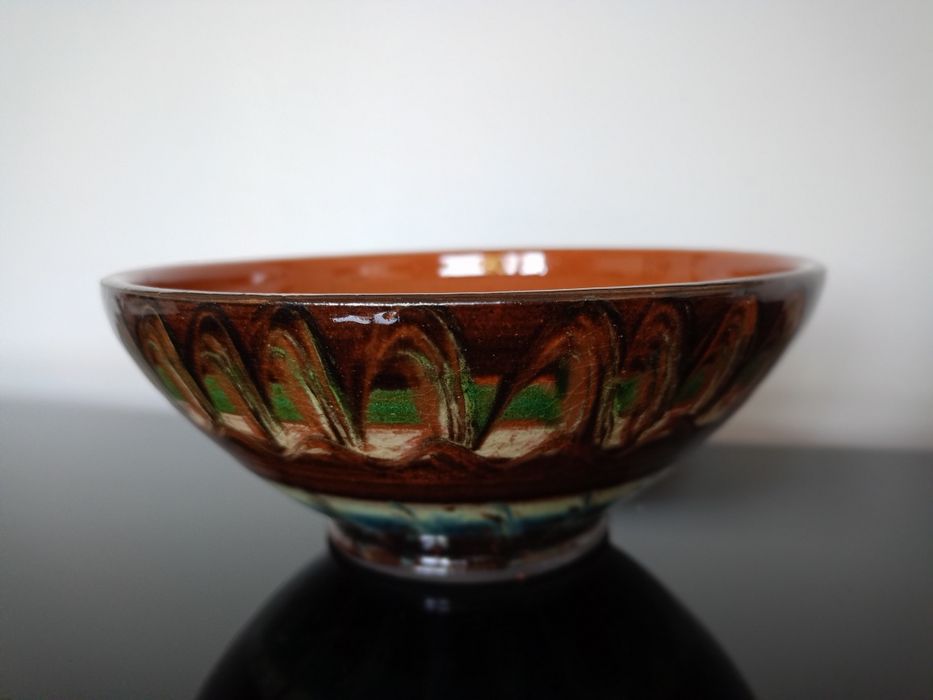 Miski ceramiczne, rękodzieło, zestaw 4 misek