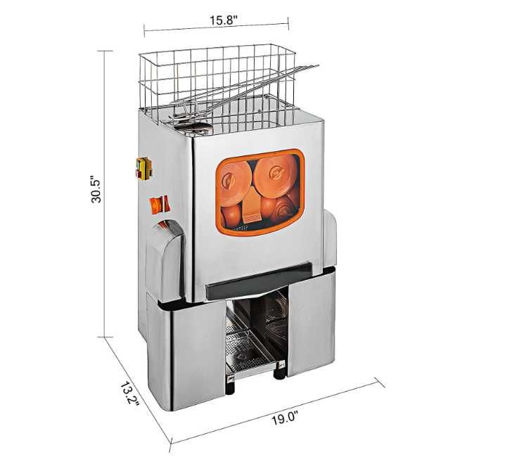 Profesjonalna Wyciskarka do Cytrusów ze Stali Nierdzewnej